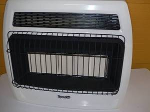 lot 34 image: Dyna-Glo 30000-BTU Wall Or Floor-Mount Natural Gas Or Liquid Propane Vent-free Infrared Heater-Missing Mounting Bracket