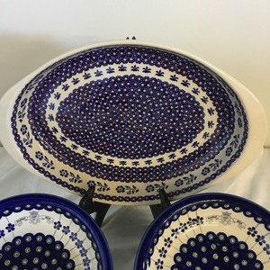 lot 8 image: Large Polish Casserole Dish and More