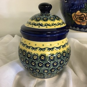 lot 58 image: Set of 3 Beautiful Canisters- Polish Dishes