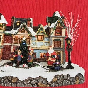 lot 140 image: Christmas House with LED Lights