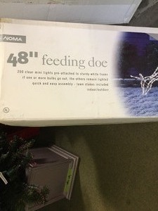 lot 136 image: 48 Inch Feeding Doe with Lights (NIB)
