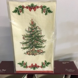 lot 124 image: Christopher Radko Coffee Mugs and Hand Towels