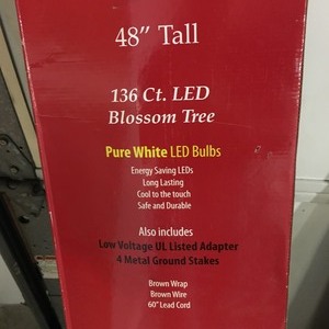 lot 128 image: 48 Inch Blossom Tree