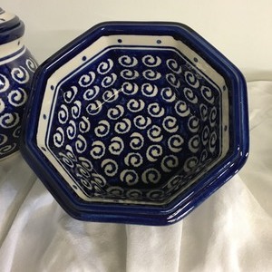lot 65 image: Polish Decorative Jar and Dish