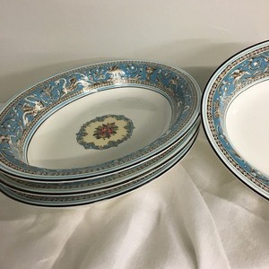 lot 51 image: Four Serving Bowls- Wedgewood (Floretine)