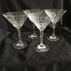 lot 69 image: Set of Six Waterford Martini Glasses