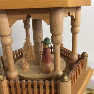 lot 171 image: Large Carved Nativity Scene