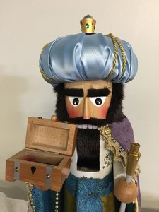 lot 99 image: Steinbach Nutcracker Holy King Caspar (One of the 3 Wisemen in lots 100 and 101)