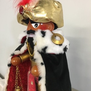 lot 100 image: Steinbach Nutcracker Balthasar (One of the 3 Wisemen in Lots 99 and 101)