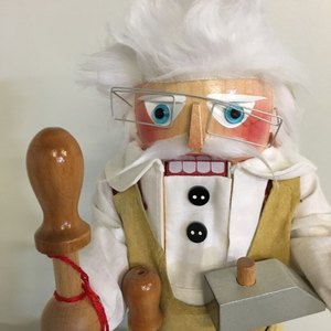 lot 102 image: Steinbach Geppetto Nutcracker wPuppet & Tools
