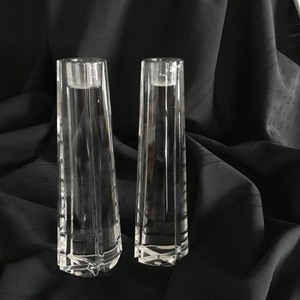 lot 83 image: Orrefors Candle Holders