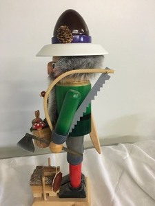 lot 96 image: Steinbach Nutcracker Woodsman with a Basket