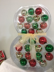 lot 166 image: Two Packages of Christmas Balls