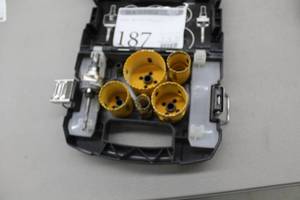 lot 187 image: Hole Saw 7-piece Kit, Case