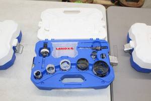 lot 176 image: Lenox Hole Saw Kit, Case
