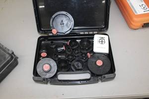 lot 167 image: KO Stamp Conduit Entry Layout PVC Marking Plugs Kit, Case