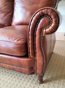 Elegant Leather Sofa
