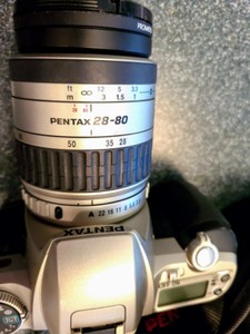 Pentax ZX-7 Camera And SMC Pentax-FA 80 MM Lens