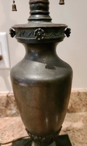 Vintage Bronze Table Lamp