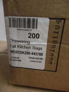 Drawstring Garbage Bags