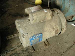 lot 247 image: Baldor Farm Duty Electric Motor