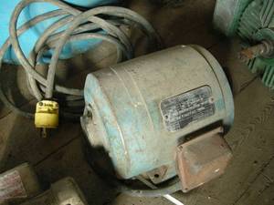 lot 248 image: Duty Master Electric Motor