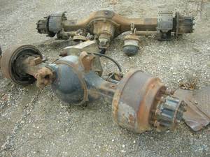 lot 46 image: 2 Truck Rear Ends