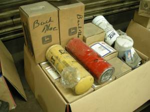 lot 196 image: Box Big Equipment Filters