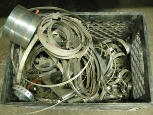 lot 201 image: Variety Ring Clamps