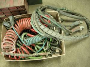 lot 205 image: Trailer Air Hoses and Electric