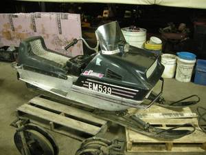 lot 74 image: Early 1970s Arctic Cat Puma Snowmobile