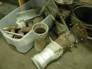 lot 215 image: Hydrant and Misc Fittings