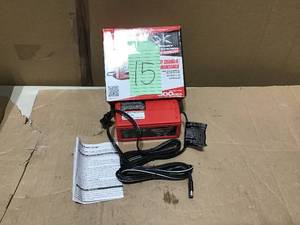 lot 15 image: 6-Volt or 12-Volt, 2 Amp Automotive Battery Charger in good condition