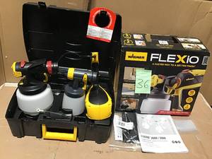 lot 36 image: Flexio 3000 HVLP Paint Sprayer in good condition