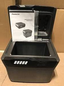 lot 46 image: 0.66 cu. ft. Fire Resistant and Waterproof File Safe with Digital Lock, Charcoal Grey in good condition