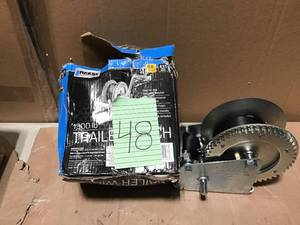 lot 48 image: Reese Towpower #1500 Winch with Strap in good condition