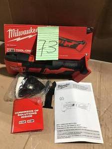 lot 73 image: M18 18-Volt Lithium-Ion Cordless Oscillating Multi-Tool (Tool-Only) in good condition