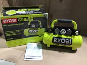 lot 94 image: 18-Volt ONE Cordless 1 Gal. Portable Air Compressor (Tool-Only) in good condition
