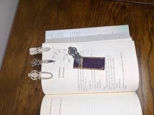 lot 8 image: Sterling Silver Bookmarks