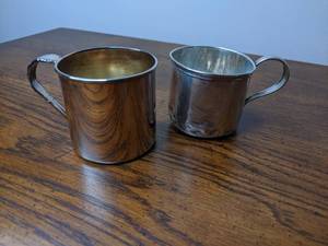 lot 14 image: Sterling Silver and Silver Plated Cups