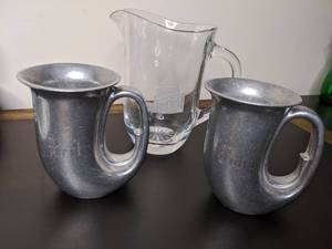 lot 40 image: Funky Air Force Steins