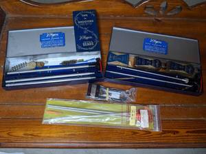 lot 505 image: Set of Vintage JC Higgins Shotgun and Riffle Cleaners