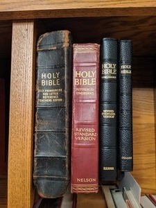 lot 257 image: Vintage Bibles