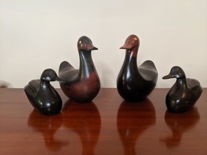 lot 275 image: Set of Wood Ducks