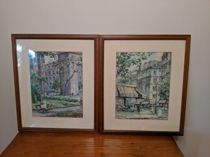 lot 290 image: Framed Art