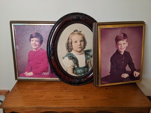 lot 294 image: Framed Portraits