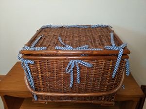 lot 296 image: Sewing Basket