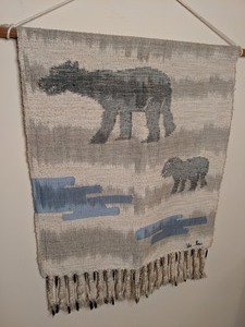 lot 300 image: Hand Woven Tapestry