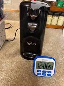 lot 443 image: Automatic Can opener and Kitchen timer