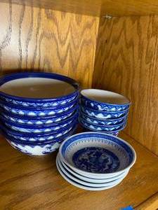 lot 467 image: Three variations of fine china